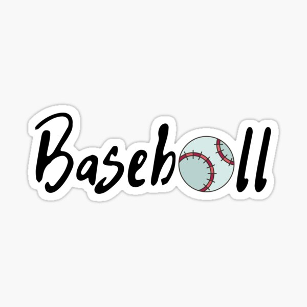 Baseball Sticker