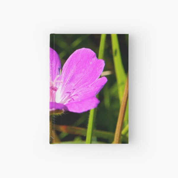 Cranesbill, Dun Eochla, Inishmore, Aran Islands Hardcover Journal