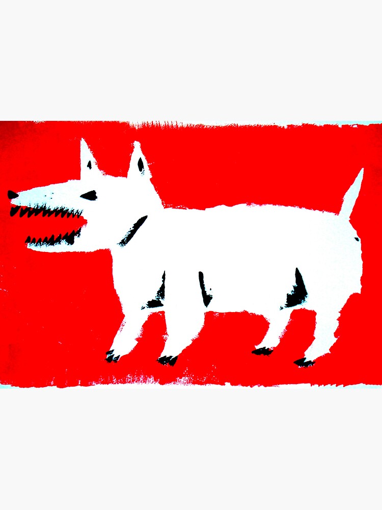 "The Dog of War" Sticker for Sale by Casper22 | Redbubble