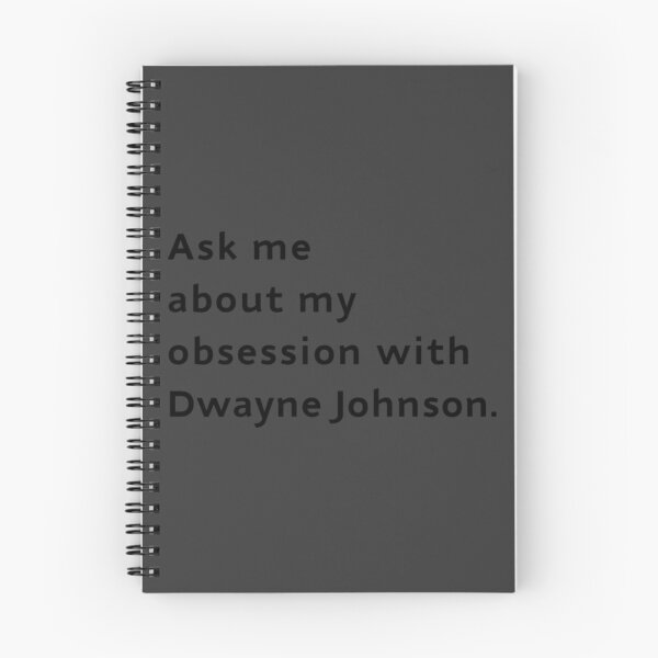 Item preview, Ask Me About My Obsession with Dwayne Johnson designed and sold by DanielaVogel.