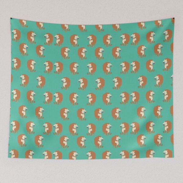 Item preview, Hedgehog Seamless Pattern  designed and sold by 37jlee.