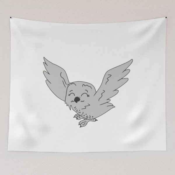 Item preview, Cute Flying Owl for Wizards designed and sold by HarryMagicPlace.