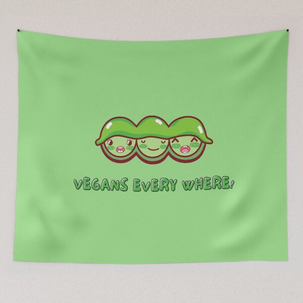 Item preview,   VEGANS EVERY WHERE  designed and sold by DiscoVibes.
