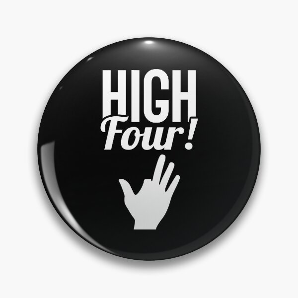 Item preview, High Four Funny Finger Removal designed and sold by T-shirt For You.