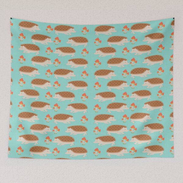 Item preview, Cute Hedgehog Pattern designed and sold by 37jlee.
