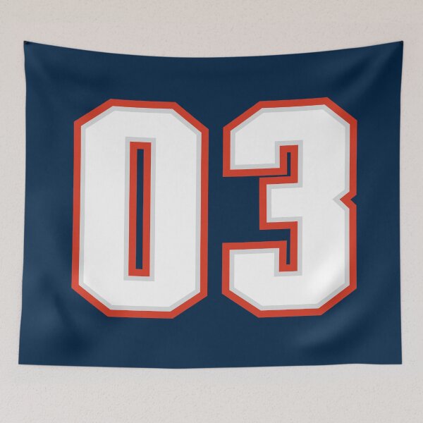 Item preview, Number three Sports Lucky Number 3 From New England  designed and sold by Urosek.
