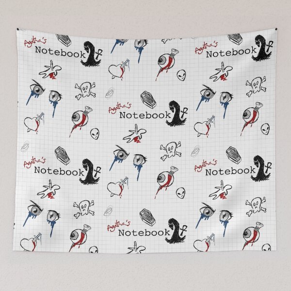 Item preview, Agatha’s Notebook designed and sold by NeighbourlyPod.