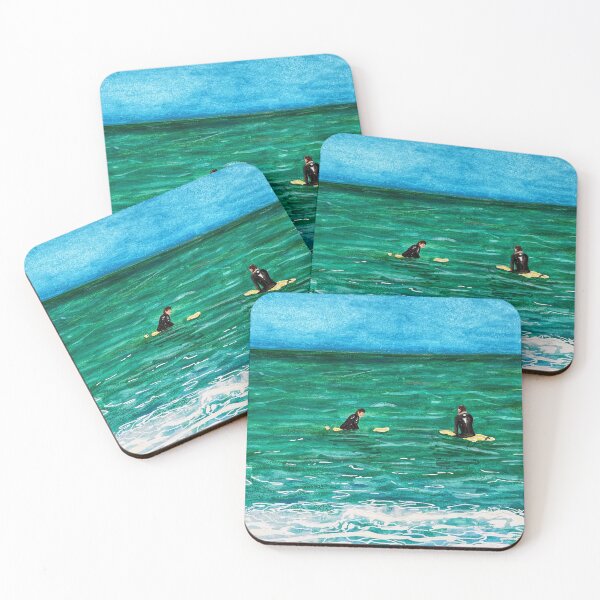 Item preview, Surfing Lake Atlantic designed and sold by Heather Coggins, Watercolor stories from the Blue Ridge.
