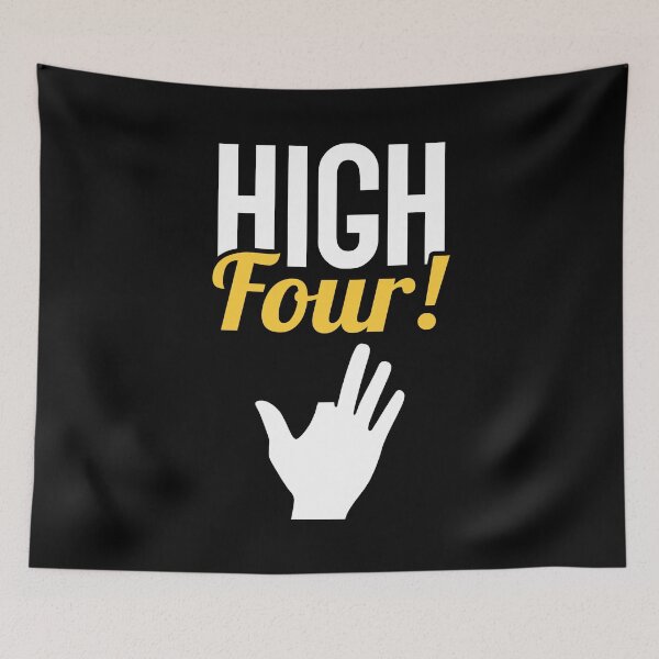 Item preview, High Four Funny Finger Amputation designed and sold by T-shirt For You.