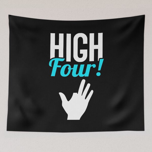 Item preview, High Four Funny Amputated Finger designed and sold by T-shirt For You.