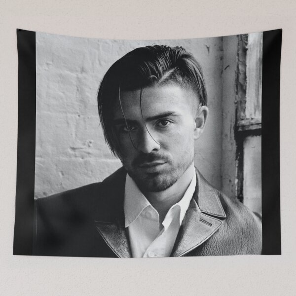 Item preview, Jack Grealish Black And White designed and sold by denisseinfeld.