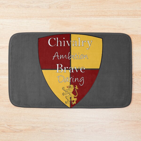 Item preview, Chivalry Ambition Brave Daring Shield designed and sold by Jeremy Lee.