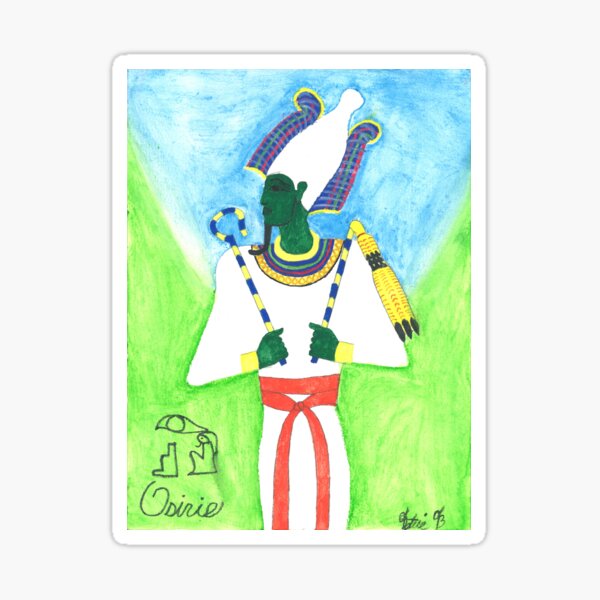 Vista previa del artículo con la obra «Osiris», diseñado y vendido por miraclephoenix.