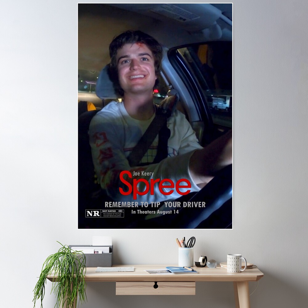  Spree DVD, Joe Keery, NON-USA Format