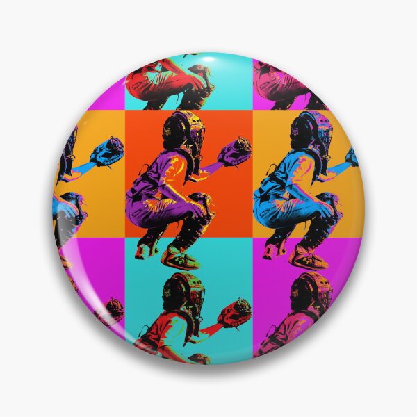 Item preview, Behind the Plate - Baseball Catcher designed and sold by NaturePrints.