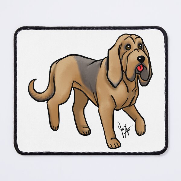 Item preview, Dog - Bloodhound - Black and Tan designed and sold by Jennifer Stolzer.