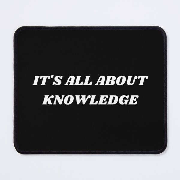 Item preview, It's all about knowledge designed and sold by Kuitoo.