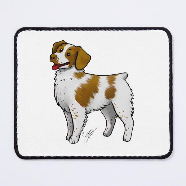 Item preview, Dog - Brittany - Orange and White designed and sold by Jennifer Stolzer.