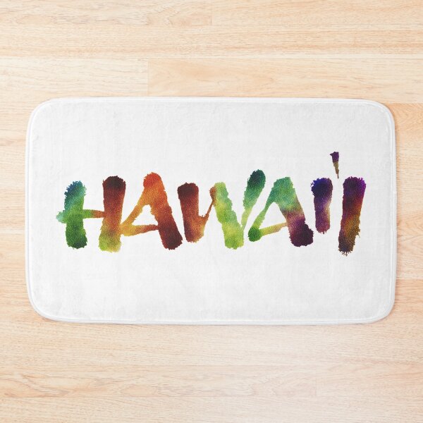 Item preview, Hawai'i Lettering Calligraphy in tropical colors - Hawaii designed and sold by 26-Characters.
