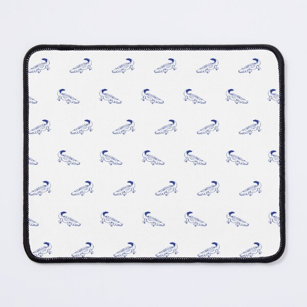 Item preview, Blue Gator on White designed and sold by HalamoDesigns.