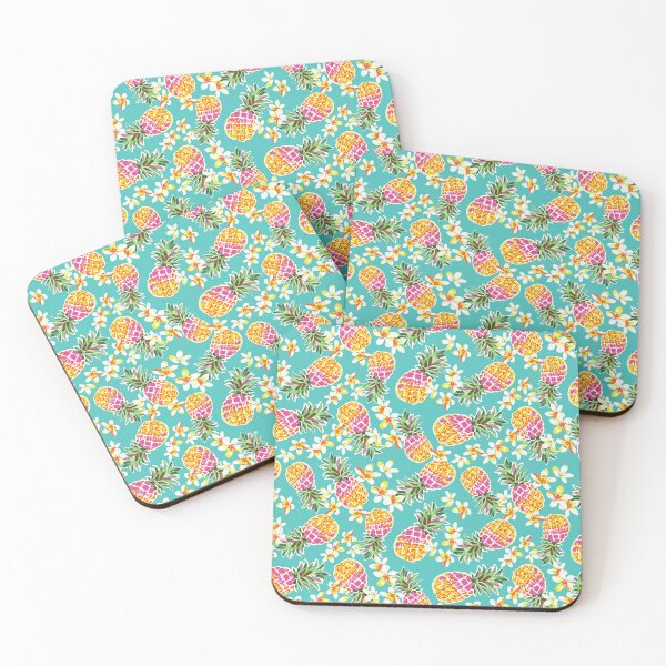 Item preview, Pineapple Floral Seamless Pattern designed and sold by bolimj.