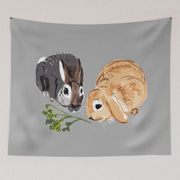 Item preview, Valentine Bunnies Amanda and Patrik designed and sold by EskTuulispaa.