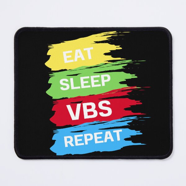 Item preview, Eat Sleep VBS Repeat Vacation Bible School Christian Camp designed and sold by Sasikharn.