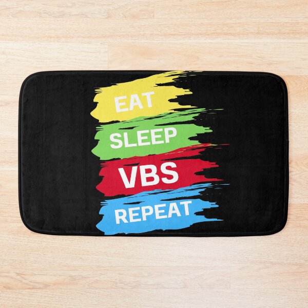 Item preview, Eat Sleep VBS Repeat Vacation Bible School Christian Camp designed and sold by Sasikharn.