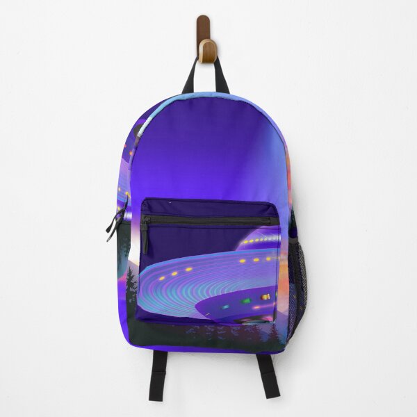 Item preview, Night Road UFO designed and sold by GeraldNewtonArt.