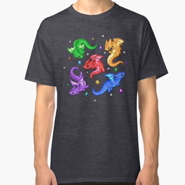 Gem Dragon Pattern Classic T-Shirt