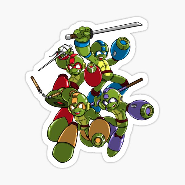 Mega Turtles Sticker