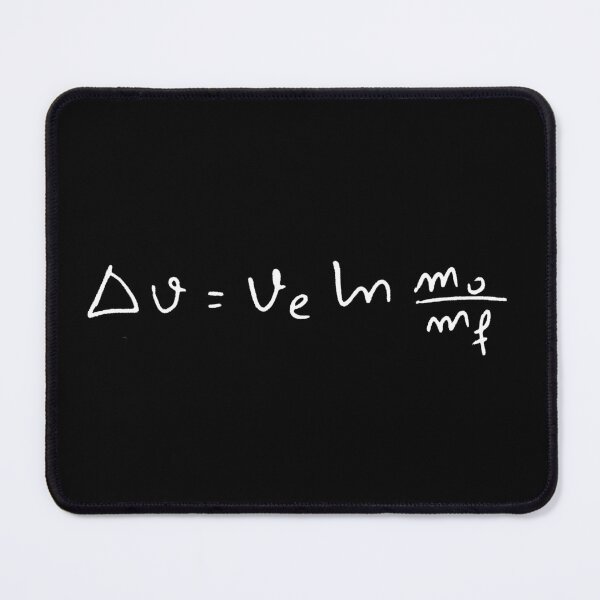 Item preview, rocket equation handwritten, most fundamental equation of space exploration designed and sold by NoetherSym.