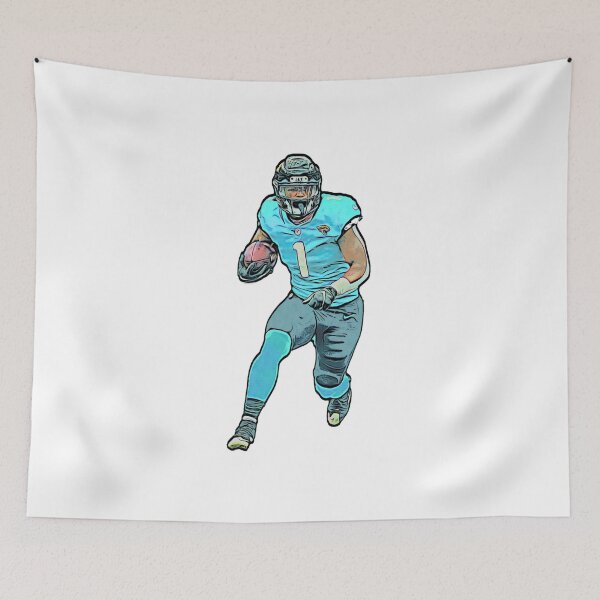 Item preview, TRAVIS ETIENNE sticker TRAVIS ETIENNE t shirt jaguars designed and sold by eNVy Co.