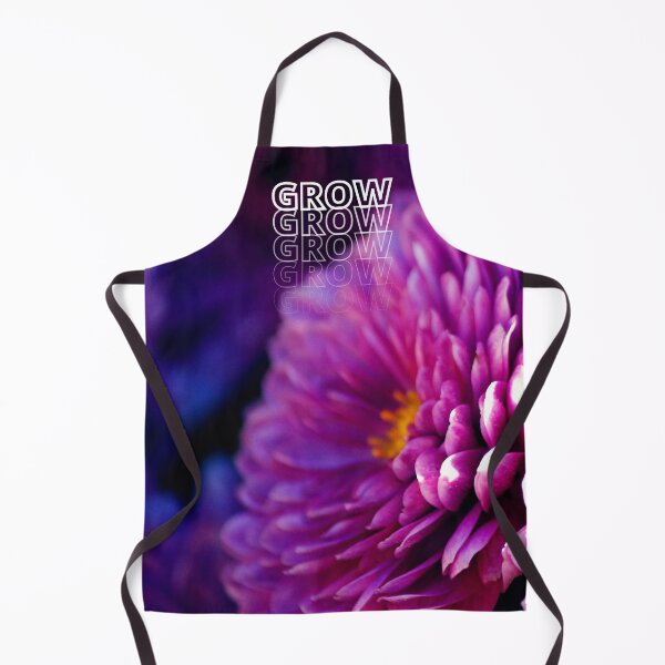 Item preview, GROW (above) - Vibrant Purple Flowers designed and sold by AliceSLee.