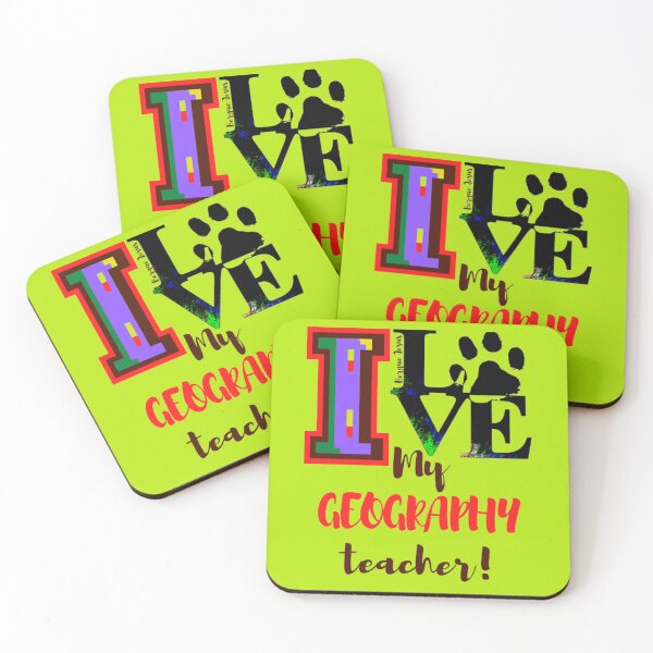 Item preview, I love my geography teacher designed and sold by CSJ7.
