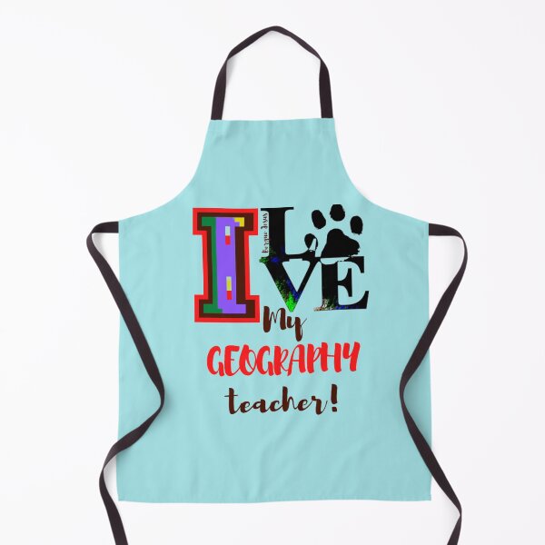 Item preview, I love my geography teacher designed and sold by CSJ7.