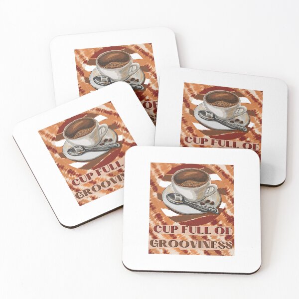 Item preview, Cup Of Grooviness, Vintage Caffeine Lovers designed and sold by GarnersDesigns.