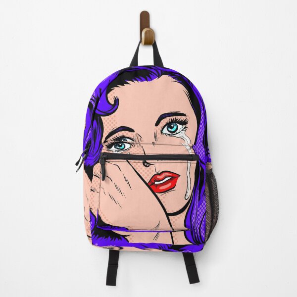 Item preview, Sad girl crying pop art style designed and sold by IronicEmpire.