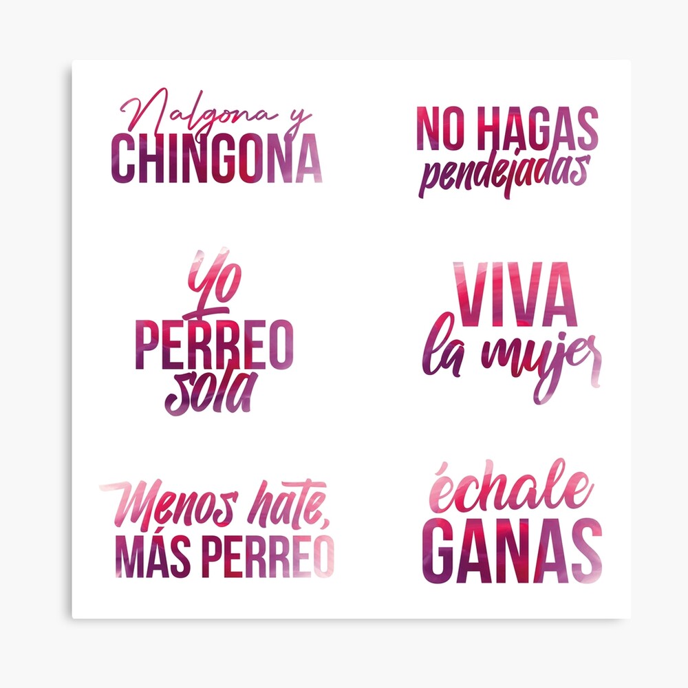 Spanish Colorful Quotes Planner Pack