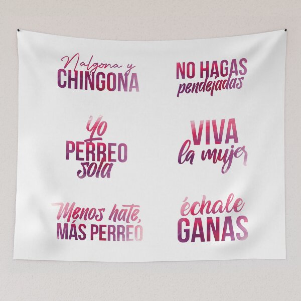 Item preview, Spanish Colorful Quotes Planner Pack designed and sold by LatinoPower.