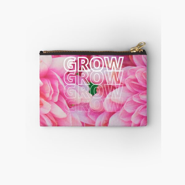 Item preview, GROW (above) - Flirty Pink Flowers designed and sold by AliceSLee.