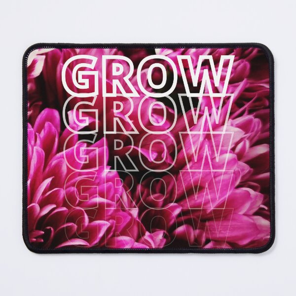 Item preview, GROW (above) - Frilly Magenta Flowers designed and sold by AliceSLee.