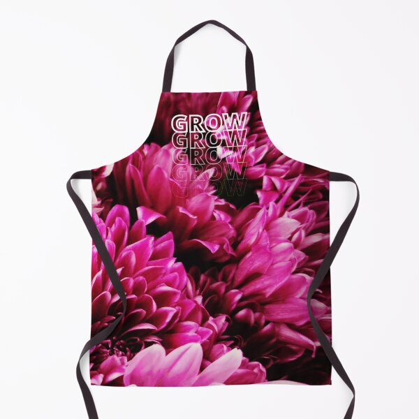 Item preview, GROW (above) - Frilly Magenta Flowers designed and sold by AliceSLee.