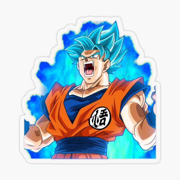 Train Insaiyan Super Saiyan 3 Goku | Sticker