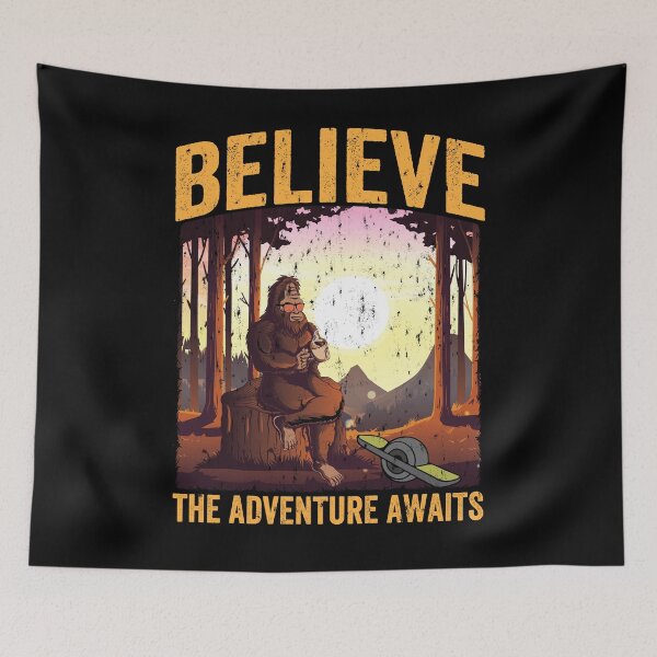 Item preview, funny onewheel bigfoot - believe the adventure awaits  designed and sold by QUEEN-WIVER.