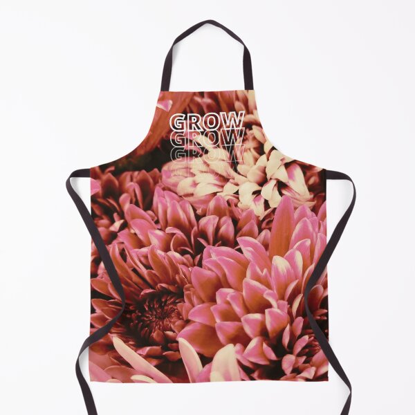 Item preview, GROW (above) - Frilly Pink Flowers designed and sold by AliceSLee.