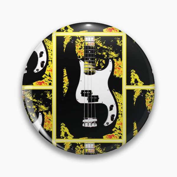 Item preview, Bass Guitar - Yellow designed and sold by QuarterMoon.