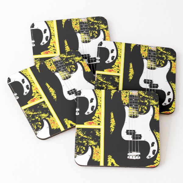 Item preview, Bass Guitar - Yellow designed and sold by QuarterMoon.