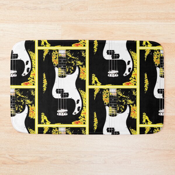 Item preview, Bass Guitar - Yellow designed and sold by QuarterMoon.