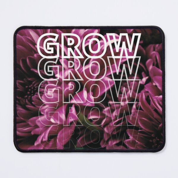 Item preview, GROW (above) - Frilly Purple Flowers designed and sold by AliceSLee.